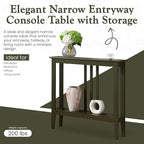 Kings Brand Furniture Narrow Console Table - Image 3