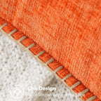 MIULEE Fall Decorative Couch Throw Pillow Covers 18x18 Inch Bright Orange | 2 - Image 4