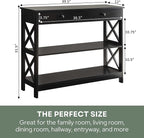 Convenience Concepts Oxford 1-Drawer Console Table 39.5" - Image 3