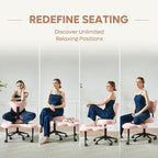 Pinmoco Ergonomic Cross Legged Chair, 360° Swivel Meditation Chair - Image 6