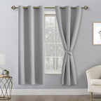 Blackout Curtains for Bedroom, 42 x 63 Inches Length, Window Curtains for - Image 8