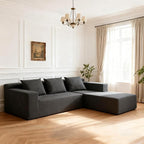 ANONER 103" Modular Sectional Sofa, L-Shaped Boneless Sectional Couch, Modern by ANONER