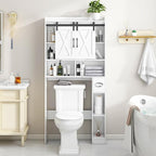 Vabches Over The Toilet Storage Cabinet, Farmhouse Storage Cabinet Over Toilet - Image 7