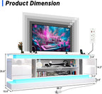 chartustriable 81IN LED TV Stands w/Power Outlet - Image 2