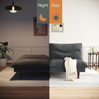 DreamDashio Futon Sofa Bed, 69 inch Futon Couch - Image 5