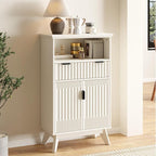 Fatmok Buffet Cabinet with Storage, Wood Buffet Sideboard Console Table by Fatmok