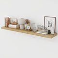 Acovy 48 Inch Floating Shelves, 9.3" Deep Floating Shelf Wall Mounted, Rustic by Acovy