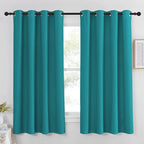 NICETOWN Blackout Peacock Teal Curtain & Drape by NICETOWN