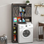 Vabches Over The Toilet Storage Cabinet, Farmhouse Storage Cabinet Over Toilet - Image 5
