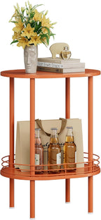 Small Modern Oval Side Table - Image 8