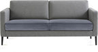Hokway Velvet Couch Cushion Covers Water Resistant Seat Covers Stretch Sofa - Image 9