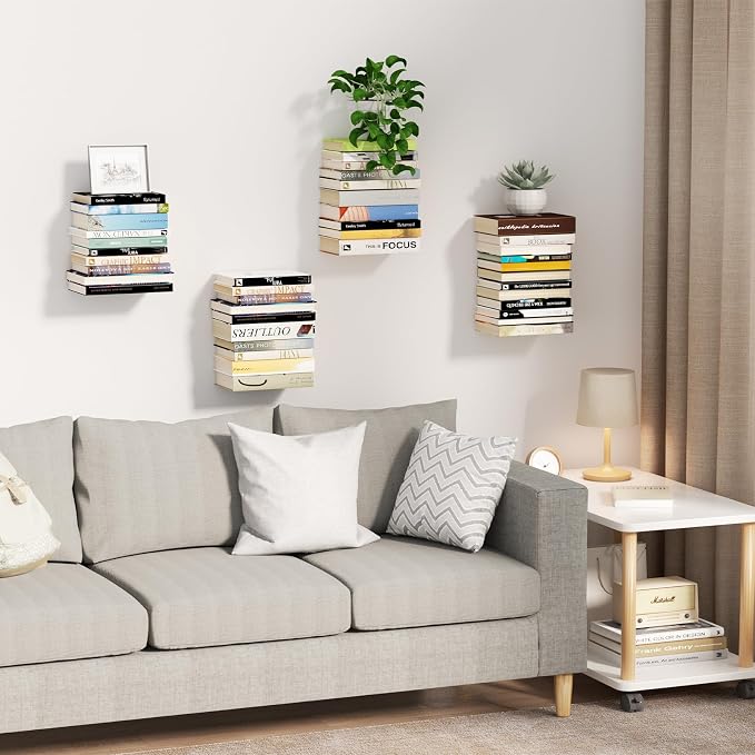 Mefirt Invisible Floating Bookshelves - Image 2