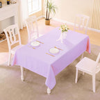 BALCONY & FALCON Rectangle Tablecloth Washable Wrinkle Resistant and Water - Image 5