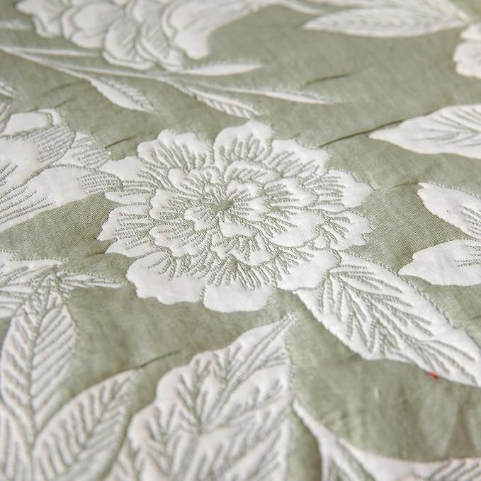 GLORY SEASON Sofa Cover Luxury Jacquard Stylish Embroidery Ruffle, Vintage Sofa - Image 7