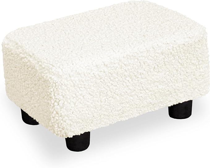 CAROLMADE Small Foot Stool Ottoman Footstool by CAROLMADE