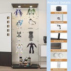 Beauty4U Glass Display Cabinet - Image 4