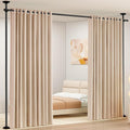 SUNALLY Room Divider Curtain Rod, No Drilling Room Separator by SUNALLY