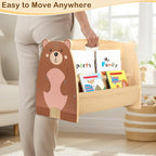 Toddler Bookshelf Double-Sided - Image 6