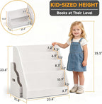 2-in-1 Montessori Kids Bookshelf - Image 2
