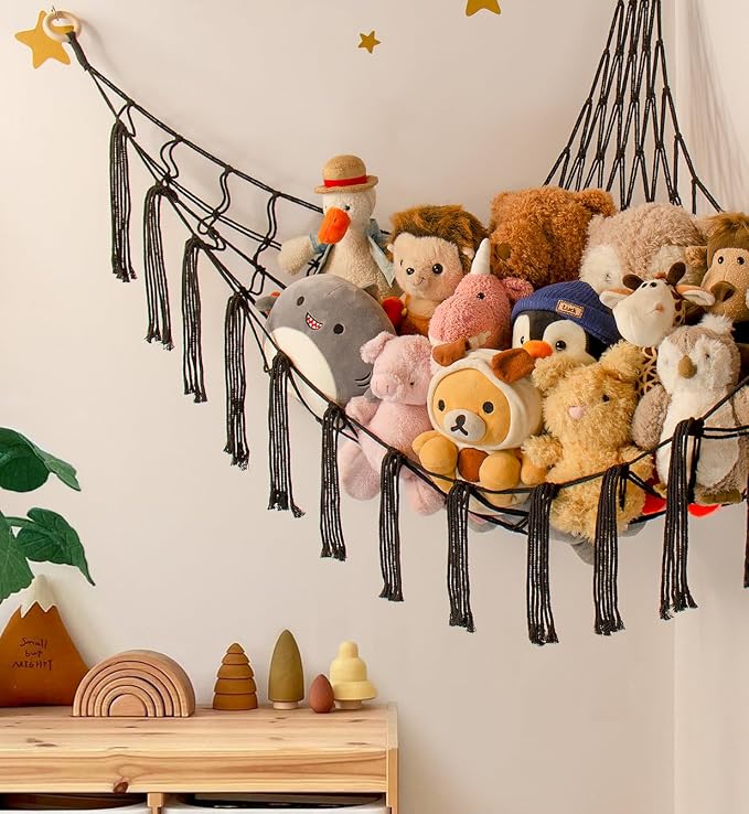 mirolam Stuffed Animal Storage Hammock Net - Image 6