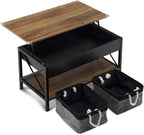VINGLI 36" Lift Top Coffee Table - Image 7