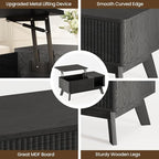 Wood Lift Top Coffee Table - Image 3