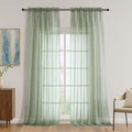 Sage Green Bedroom Curtains 96 Length by OVZME