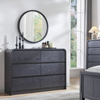 Aitjunz Modern 6 Drawers Dresser - Image 3