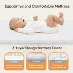 Baby Bassinet Bedside Crib, 3-in-1 Baby Bassinet Bedside Sleeper - Image 4