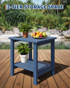GarveeLife Poly Lumber Rocking Chair Outdoor Set of 4 - Image 5