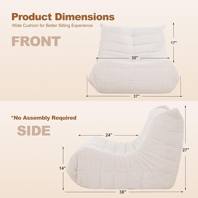 Bean Bag Chair Big Sofa Beanbag Chair - Image 2