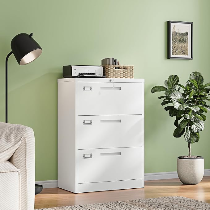 Letaya 3 Drawer File Cabinets - Image 2