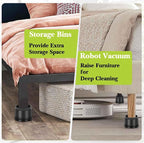 4 Pack Furniture Risers 1 Inch, Adjustable Bed Risers Heavy Duty - Image 5