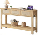 Luoxiao Natural Entryway Table by Luoxiao