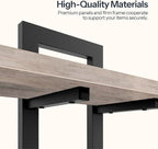HOOBRO Floating Shelves, 15 Inch Wall Shelf Set of 3, Wall Mounted Storage - Image 7