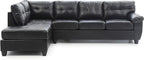 Eco-Friendly Black Sectional Couch - Image 5