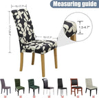BIETYONE Stretch Dining Chair Covers Set of 4, Soft Removable Washable Kitchen - Image 5