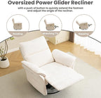 Oversized Power Recliner Chair Swivel Glider - Image 5