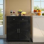 Semiocthome Farmhouse Sideboard Buffet Cabinet by Semiocthome