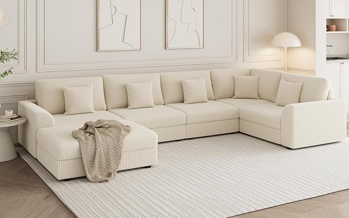 Oversized Modular Sectional Sofa by smilesun
