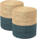 REDEARTH · Cylindrical Pouf Foot Stool Ottoman by REDEARTH