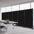 Room Divider 6FT Portable Room Dividers and Folding Privacy Screens, 6 Panel by HOMSCREENER