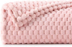 BEDELITE Pink Twin Blanket for Couch, Soft Cozy Gifts for Women, 60 * 80 | 3D by BEDELITE