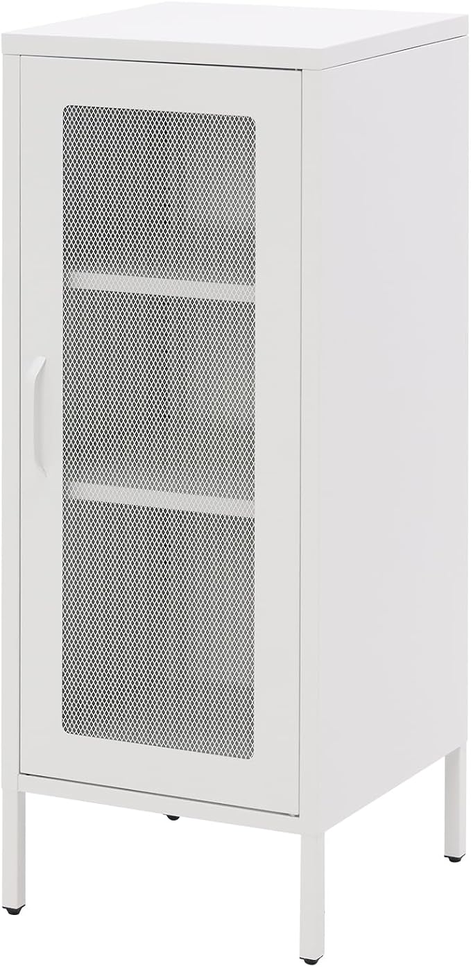 Slim Metal Storage Cabinet by Albad