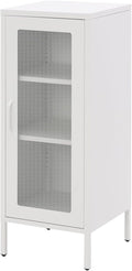 Slim Metal Storage Cabinet by Albad