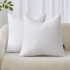 MIULEE 20x20 Pillow Inserts Set of 2, Throw Pillows by MIULEE