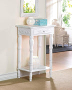 Sunshine Megastore Carved White Side Table - Image 10