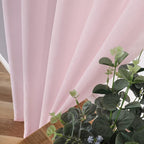 Tollpiz Sheer Curtains Linen Textured Bedroom Curtain Sheers Light Filtering - Image 3