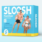 SLOOSH Inflatable Pool Floats Adult, 2 Packs Floating Lounge Chairs, Blow up - Image 8