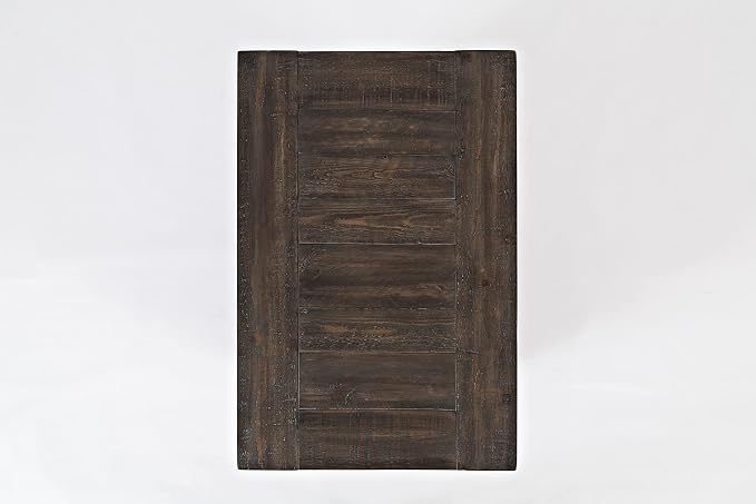 Jofran Madison County Pine Reclaimed Chairside End Table, Barnwood Brown - Image 13